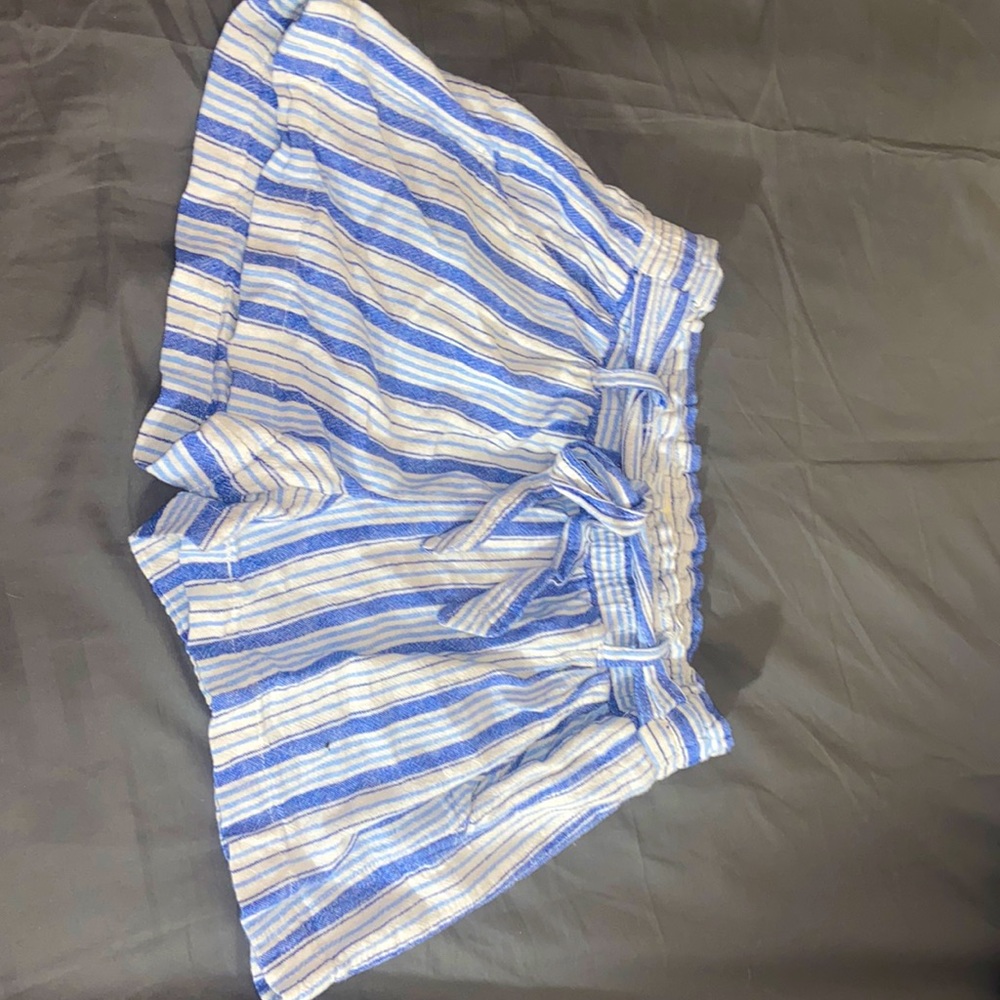 Striped Teen Girls Shors
